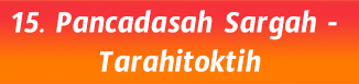 15.Pancadasah Sargah- Tarahitoktih
